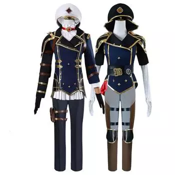 Полный комплект костюмов для косплея L синий