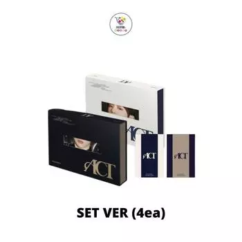 Полный комплект пятого мини-альбома Кан Даниэля ACT KANGDANIEL Full SET (4ea All type)