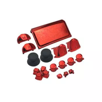 Полный комплект сменных кнопок для игрового контроллера PS4 Slim JDM-040 Компоненты синий