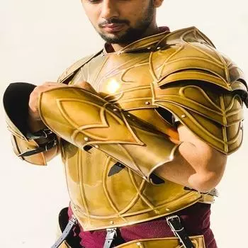 Полный комплект средневековых эльфийских доспехов LOTR LOTR ELVEN , полный доспех-кираса с наплечником