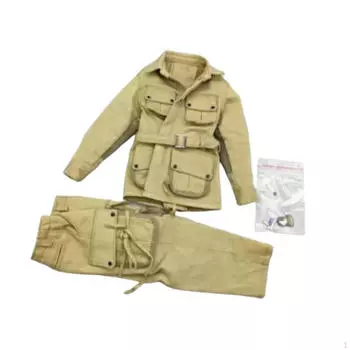 Полный комплект униформы в масштабе 1/6, миниатюрная одежда, костюм для фигурки, одежда для куклы ручной работы для 12 дюймов