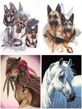 Полный круг Алмазная картина Вышивка крестиком Ремесло Алмазная мозаика Вышивка 3d Картина Подарок Домашний декор Full Round 20x30CM