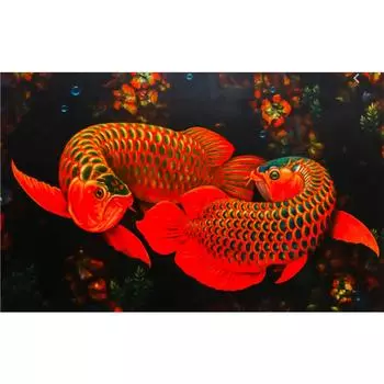 Полный круг алмазная живопись вышивка крестом ремесло 5D ручная алмазная вышивка пейзаж животные горный хрусталь мозаика подарок украшение дома Full Round 20x30CM