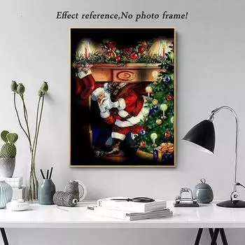 Полный круглый 5D Алмазная картина Пейзаж Алмазная мозаика Продажа Мозаика Вышивка крестом Главная Настенный декор 15x20CM