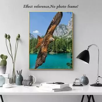 Полный круглый 5D Алмазная картина Природа Пейзаж Алмазная мозаика Мультфильм Новое поступление Домашний декор Ремесленный комплект 15x20CM