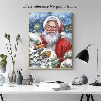 Полный круглый 5D Алмазная картина Природа Пейзаж Алмазная вышивка Крестом Искусство Домашнее украшение 15x20CM