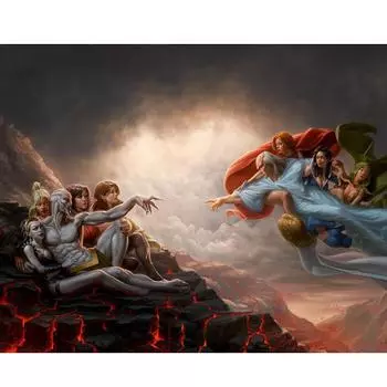 Полный круглый алмаз картина лягушка Алмазная вышивка мозаика украшения дома ремесло комплект 20X30CM