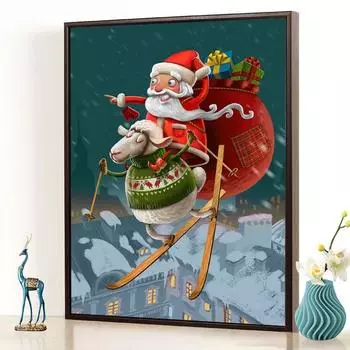 Полный круглый алмаз живопись пейзаж 5D DIY Алмазная вышивка мозаика вышивка крестом ручная работа горный хрусталь искусство 15x20CM