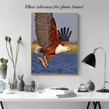 Полный круглый алмазная живопись Пейзаж Алмазная вышивка Мозаика Вышивка крестом Домашний декор Ремесленный комплект 15x20CM