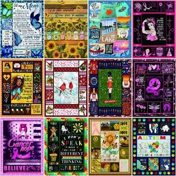 Полный круглый алмазный постер с изображением пейзажа 5d алмазная вышивка крестом фигурка со стразами украшение для дома Full Round 20x30CM