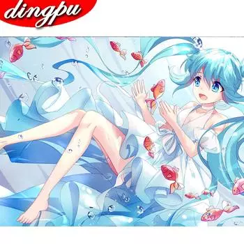 Полный круглый бриллиант живопись Дисплей Белая береза Осень 5D DIY Бриллиантовая вышивка Полные стразы Мозаика Домашний декор 20X30CM