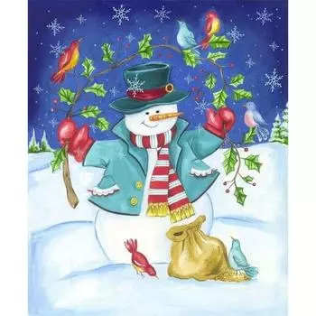 Полная круглая алмазная картина, природа, пейзаж, алмазная вышивка, мозаика, вышивка крестом, украшения для дома 15x20CM