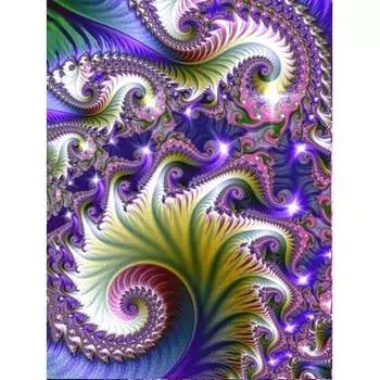 Полный круглый дрель 5D DIY Алмазная картина Северное сияние Вышивка крестиком 5D Домашний декор 20X30CM