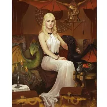 Полный круглый дрель 5D DIY Алмазная картина 3D Вышивка Крестом 5D Домашний декор 20X30CM