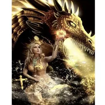 Полный круглый дрель 5D DIY Алмазная картина 3D Алмазная вышивка Крест Стежок Главная Декор 20X30CM