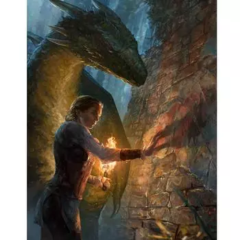 Полный круглый дрель 5D DIY Алмазная картина 3D Алмазная вышивка Крест Стежок Главная Декор 20X30CM