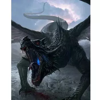 Полный круглый дрель 5D DIY Алмазная картина 3D Алмазная вышивка Крест Стежок Главная Декор 20X30CM