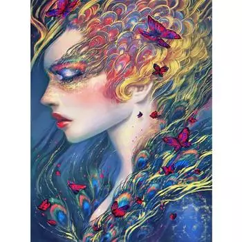 Полный круглый дрель Алмазная картина Вышивка крестом Ремесло 5D Алмазная вышивка ручной работы Пейзаж Животные Горный хрусталь Мозаика Подарок Украшение дома Full Round 20x30CM