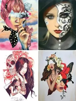 Полный круглый дрель Алмазная картина Вышивка крестом Ремесло 5D Алмазная вышивка ручной работы 3d Картина Подарок Украшение дома Full Round 20x30CM