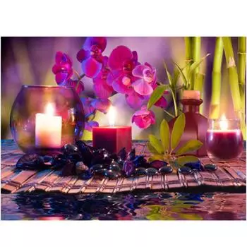 Полный круглый/квадратный 5D Diy алмазная живопись Дзен и Земля Будды Алмазная вышивка наборы крестиков домашний декор подарки ручной работы Round 20x30cm