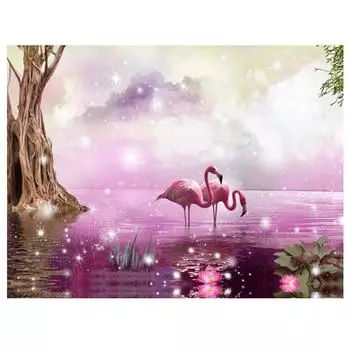 Полный круглый/квадратный 5D Diy алмазная живопись Страна чудес цапля Алмазная вышивка наборы крестиков домашний декор подарки ручной работы Round 20x30cm
