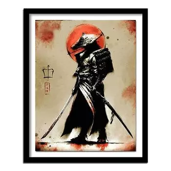 Полный круглый/квадратный 5D Diy алмазная живопись фехтовальщик вышивка полный набор крестиков домашний декор подарок ручной работы Round 20x30cm