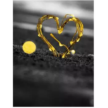 Полный круглый/квадратный 5D Diy алмазная живопись любовь трава Алмазная вышивка наборы крестиков домашний декор подарки ручной работы Round 20x30cm