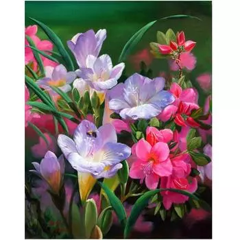 Полный круглый/квадратный 5D Diy алмазная живопись красивый нарцисс Алмазная вышивка наборы крестиков домашний декор подарки ручной работы Round 20x30cm