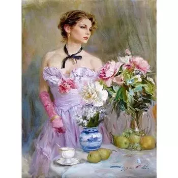 Полный квадратный круглый дрель 5D DIY Алмазная картина Вышивка крестиком Алмазная вышивка Мозаика Художественная картина Декор из страз Full Round 20X30CM