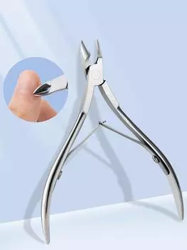 Полный набор инструментов для ухода за ногтями — включает ножницы для кутикулы, пилочку для ногтей и средство для удаления омертвевшей кожи