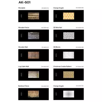 Полный набор слайдов Godox AK-S для вспышки проектора Godox AK-R21, упаковка из 60 шт. разноцветный