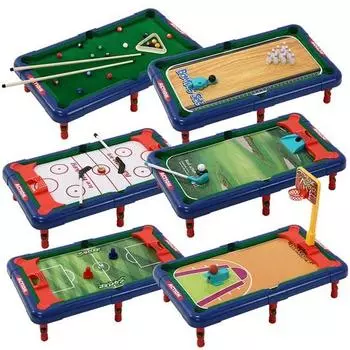 Полный набор спортивной настольной игры 6 в 1, популярная корейская игра