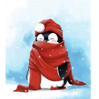 Полный набор сверл для алмазной живописи, YEESAM ART Ice World, Рождественский снеговик, 5D DIY Diamond Art