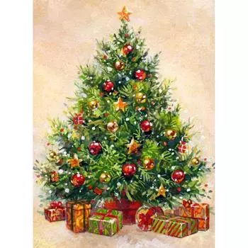 Полный набор сверл для алмазной живописи, YEESAM ART 5D Зимний снеговик Снежная сцена DIY Diamond Art