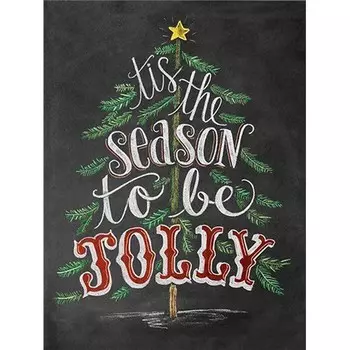 Полный набор сверл для алмазной живописи, YEESAM ART 5D Рождественская елка DIY Diamond Art