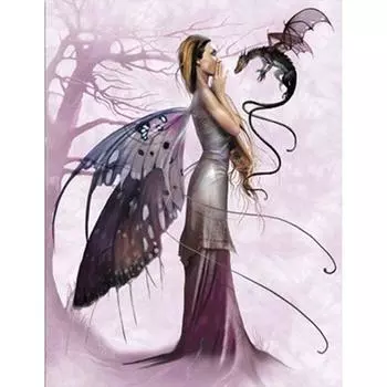 Полный раунд Алмазная живопись 5D Алмазная вышивка Мозаика ручной работы Подарочный набор ремесел 20X30CM