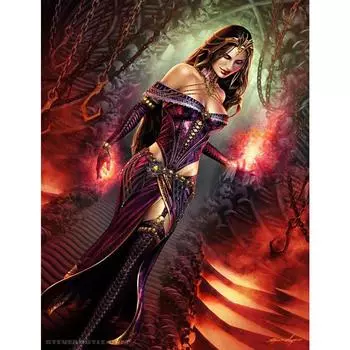 Полная круглая алмазная картина, алмазная вышивка, мозаика, подарок ручной работы, украшение для дома 20X30CM