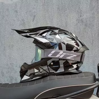 Полный шлем для мотоцикла, шлем для мотокросса, шлем для квадроцикла, шлем для кроссового спуска, внедорожный шлем для мотоцикла DOT S