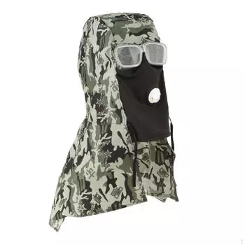 Полный защитный сварочный капюшон, дышащий защитный колпачок для шеи