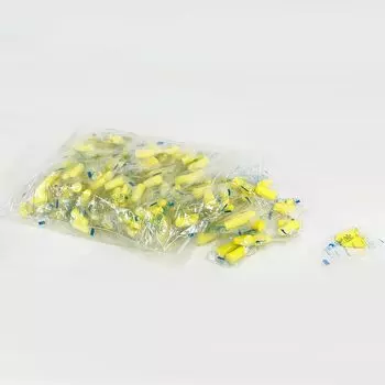 полный звук индивидуально память большой шум простой мягкий удобный для катастрофы музыкальное поле звук 50 пар 100 пар 200 пар 100 [сертифицировано CE] жёлтый