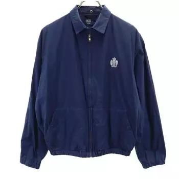 Polo by Ralph Lauren Blouson S Navy Drizzler Jacket Chin Strap Men s Used
