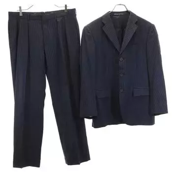 Polo by Ralph Lauren made in Italy Striped Pattern suit Setup 38S Navy Men s Used