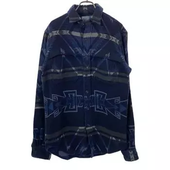 Polo by Ralph Lauren Overall handle Long sleeve Cotton shirt XS Navy Men s Used