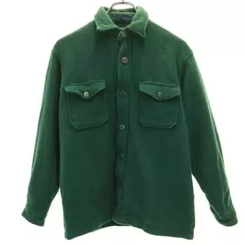 POLO COUNTRY 80s 90s Wool Old USA Made Long sleeve shirt S RALPH LAUREN Men s Used