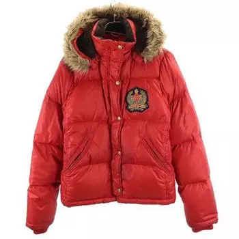 POLO JEANS COMPANY Пуховик XL Красный Женский Б/у