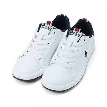 Polo Kids [Поло][Детские] Heritage Court Белые Темно-синие Кроссовки RF103792C-RF103792C 190
