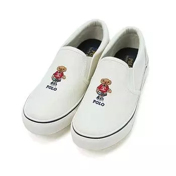 Поло [Polo] Keyaton Slip-On Bear Cream RF103698JJ-RF103698JJ 230
