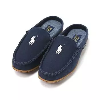 Поло [Polo] Темно-синие лоферы-мулы Collins RF104189W-RF104189W 220