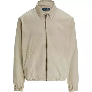 Polo Ralph Lauren Bayport Однотонная куртка с длинным рукавом, окрашенная минеральными пигментами, Мужские куртки Оливковый 710961831-003 L