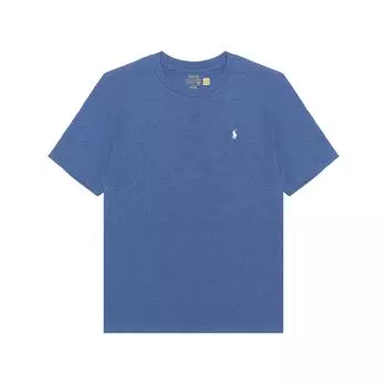 Polo Ralph Lauren Boys Футболка прямого кроя с круглым вырезом и коротким рукавом, детские топы, синяя 323832904-069 L
